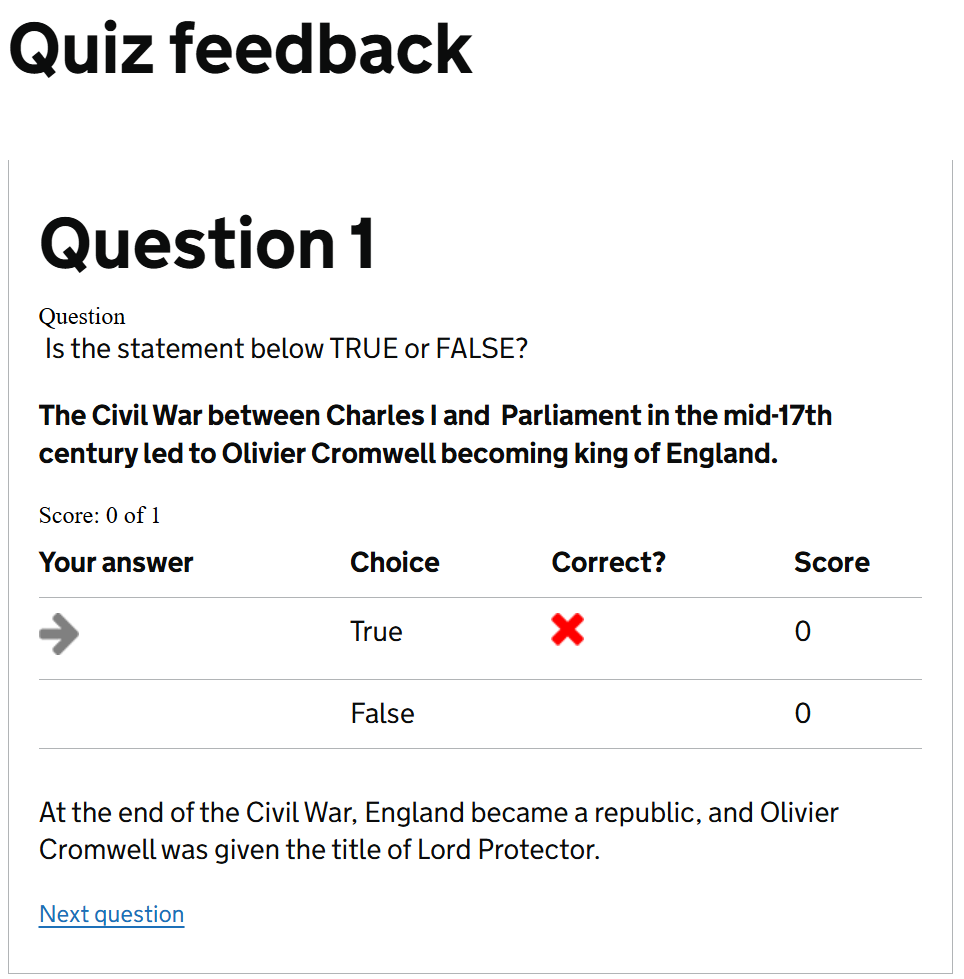 British Citizenship Feedback question Feedback questions British Citizenship